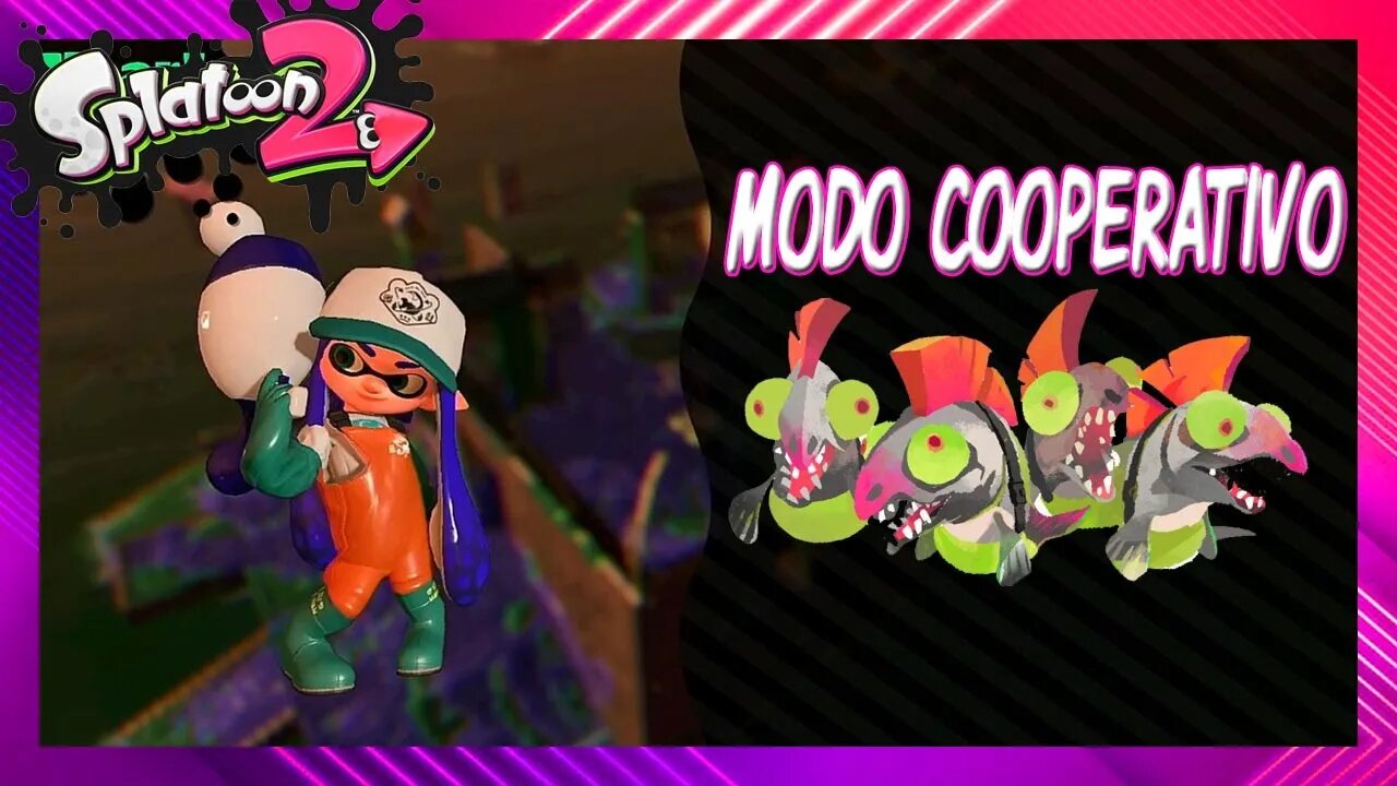 Splatoon 2: Salmon Run Cooperativo Sem Comentário (Coop Mode - No Commentary)