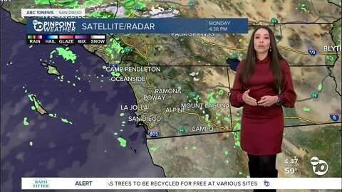 ABC 10News Weather with Meteorologist Angelica Campos