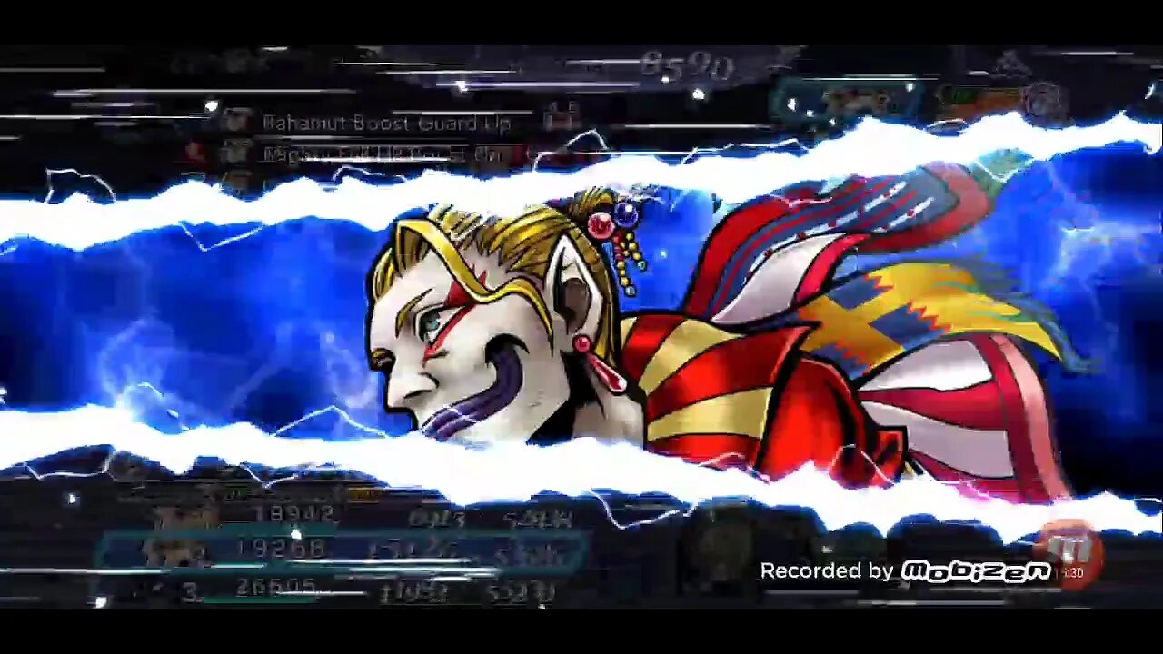 Cid, Kefka, & Dark Knight / Lancer Cecil takes on lvl 200 Deadly Diablous / FF:DOO
