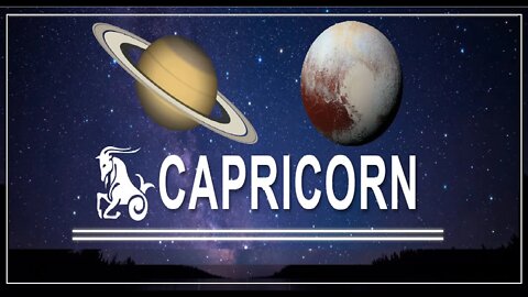 The Saturn/Pluto conjunction in Capricorn