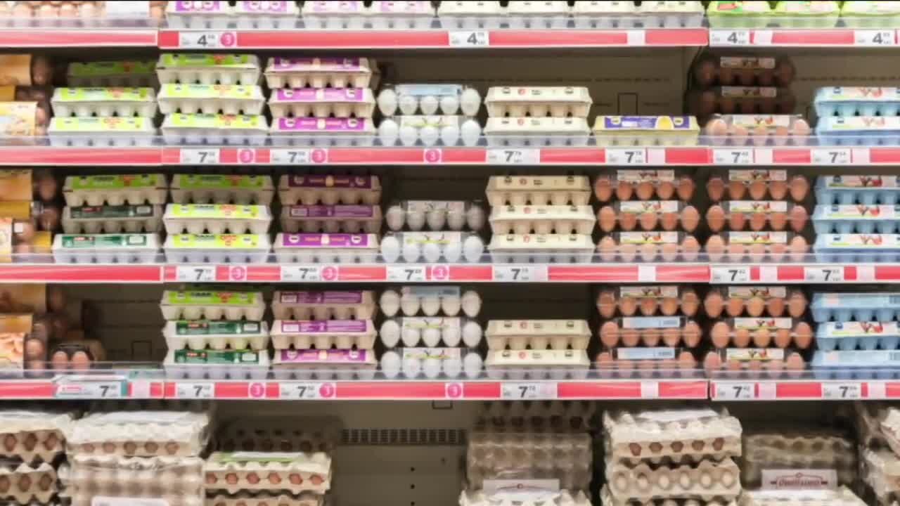 Customers scramble as egg prices soar at local grocery stores