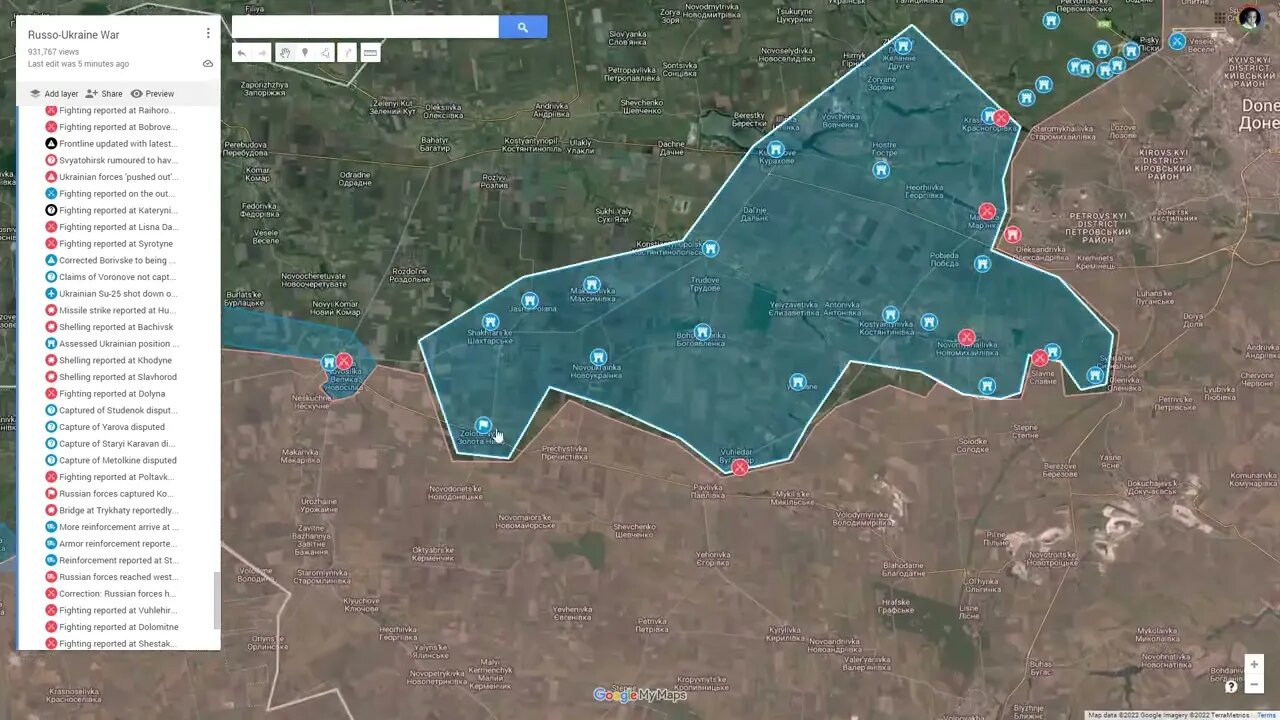 [ Ukraine SITREP ] Day 99 (2/6) Summary - Mixed actions in Kharkiv, Izyum and Luhansk Fronts