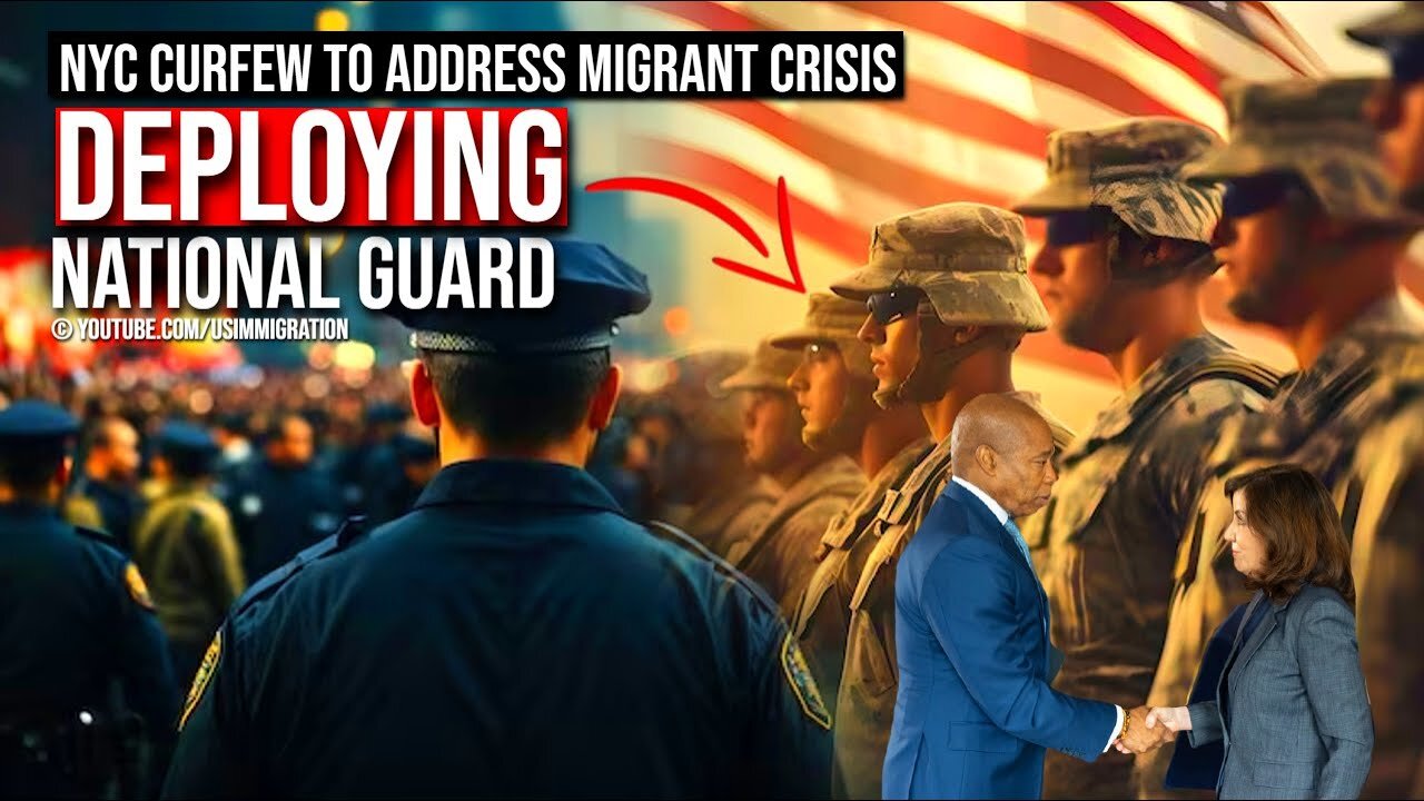 JUST NOW: Gov Kathy Hochul DEPLOYS NATIONAL GUARD🚨 NYC CURFEW🔥NYPD Warning Migrants