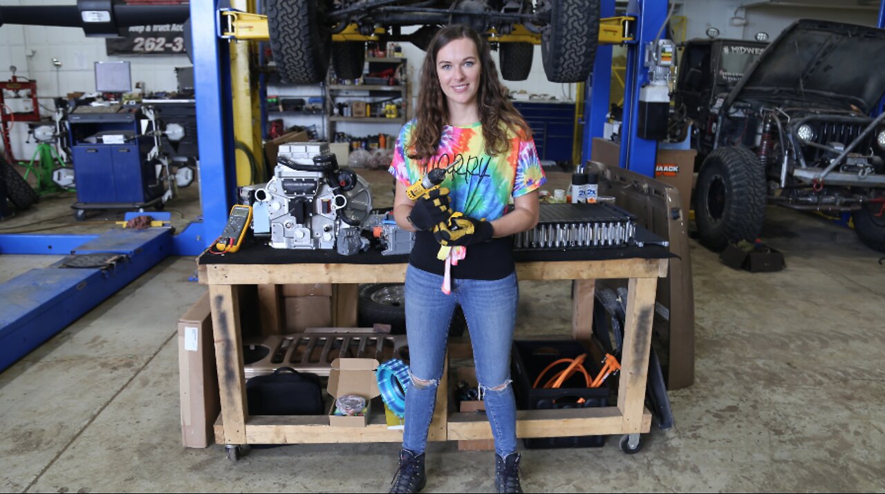 Franklin woman converting 1999 Jeep into electric vehicle