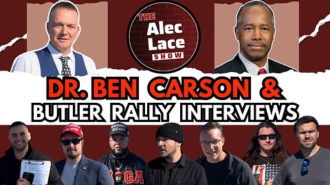 Guest: Dr. Ben Carson | Butler Rally Interviews with Benny Johnson, Tim Pool