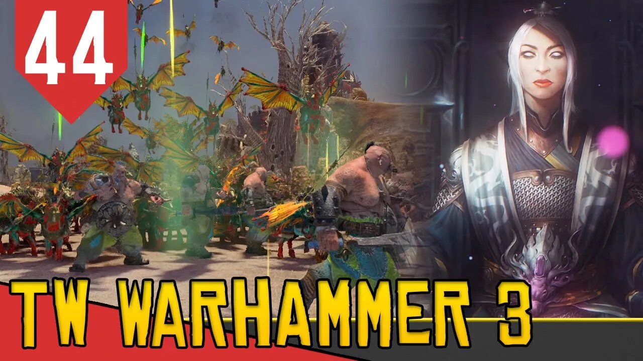 CAVALARIA boa é CAVALARIA VOADORA - Total War Warhammer 3 Cathay #44 [Gameplay Português PT-BR]