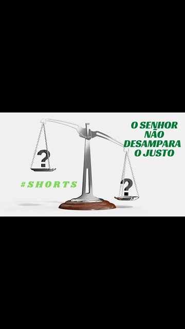 SABENDO AGRADECER: O JUSTO NÃO É DESAMPARADO. CC#shorts