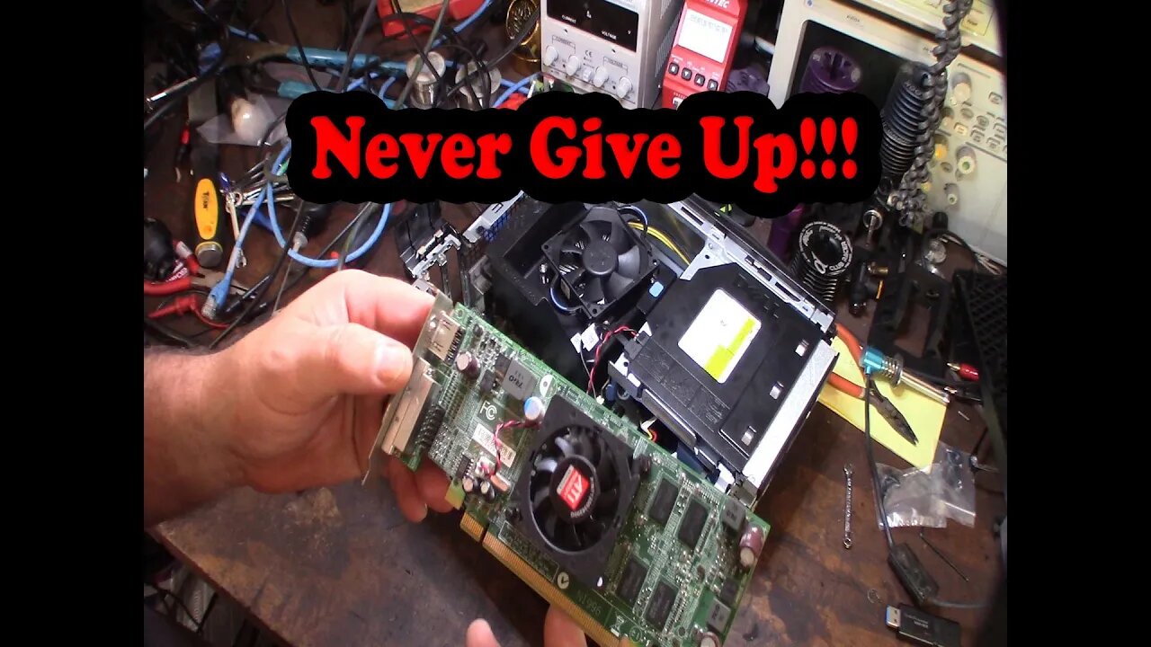 Computer Video Card GPU Troubleshooting Repair Bad Capacitor testing with Atlas ESR meter