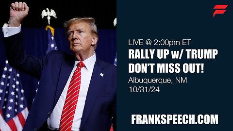 PRESIDENT TRUMP: LIVE IN ALBUQUERQUE, NM | 31 OCTOBER 2024