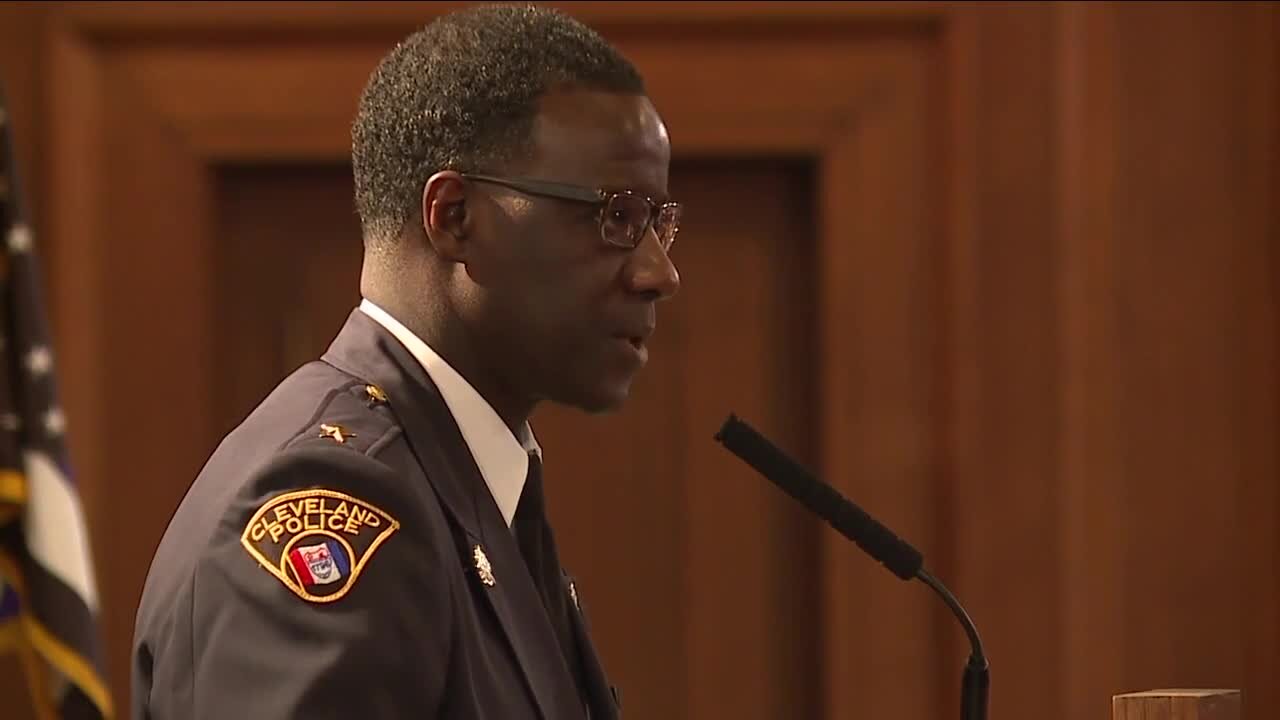 Cleveland Police Chief Calvin Williams says he's stepping down