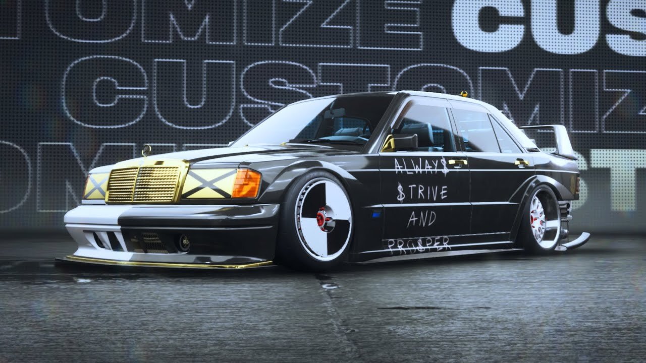 NEED FOR SPEED UNBOUND Xbox Series X [Drifting Gameplay] - Mercedes-Benz 190E (1988) A$AP ROCKY