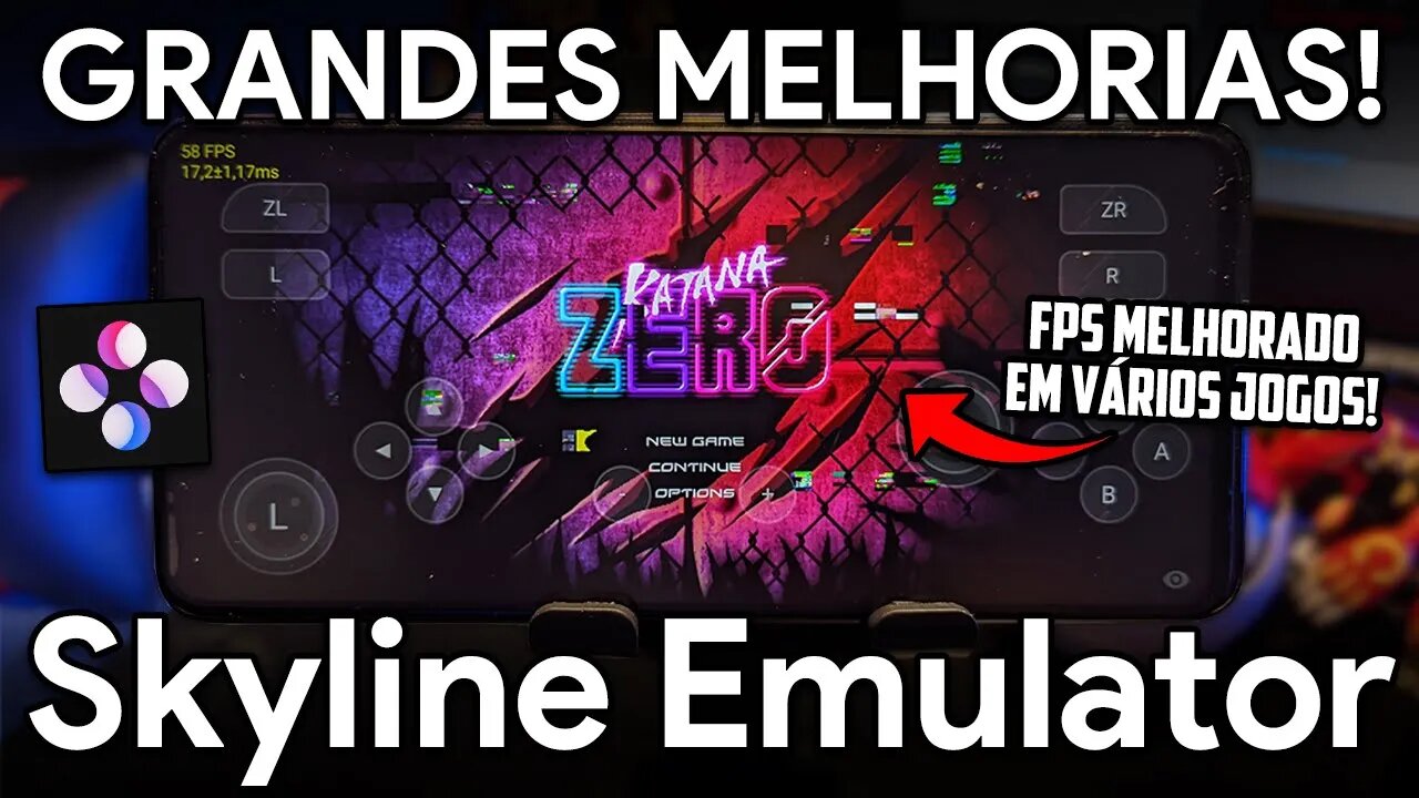 SKYLINE EMULATOR PARA ANDROID TEM GRANDE MELHORIA NO DESEMPENHO! | Skyline Emulator Switch