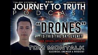 EP 341 | Tom Montalk | "DRONES" - Is This The SKY EVENT? | Time Travel - ETs & UFO Technology