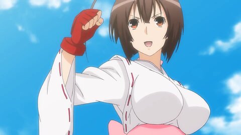 Sekirei: Pure Engagement - Musubi and Tsukiumi vs Uzume