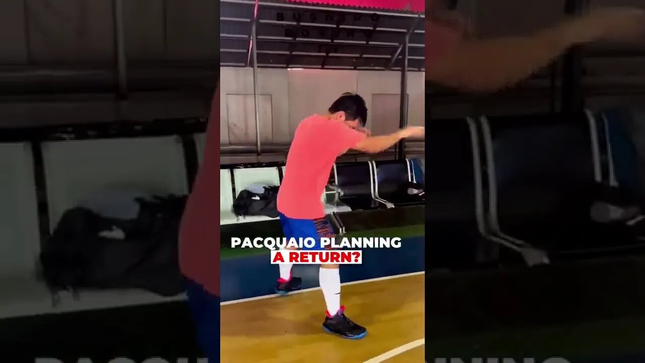 Manny Pacquaio Planning A Comeback Or….