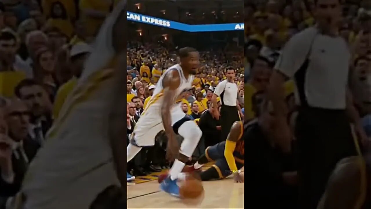 Durant Left Lebron Confused while watching him Owning that RIM!
