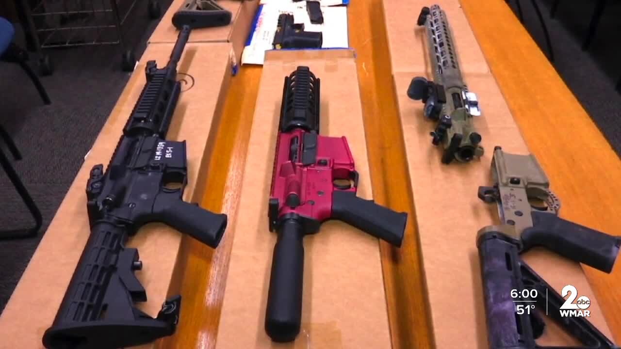 Lawmakers in Annapolis hold hearing on ghost guns