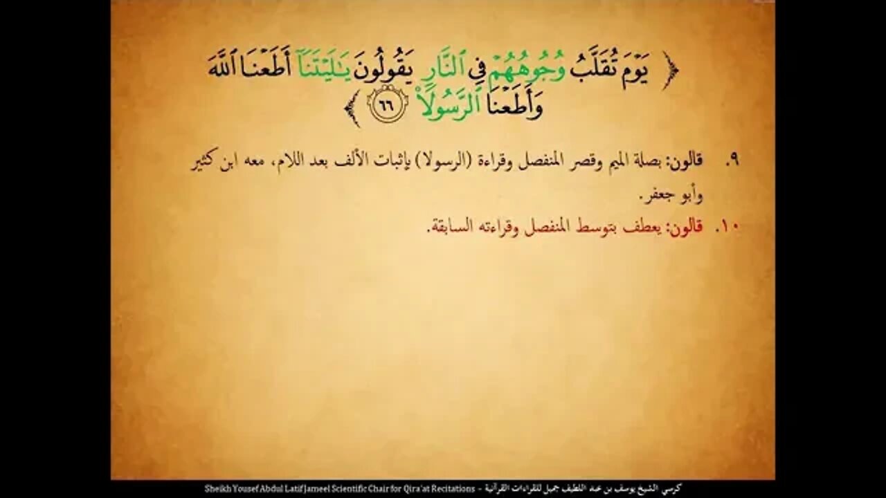 171 ‏‏الربع المائة وواحد وسبعون لئن لم ينته