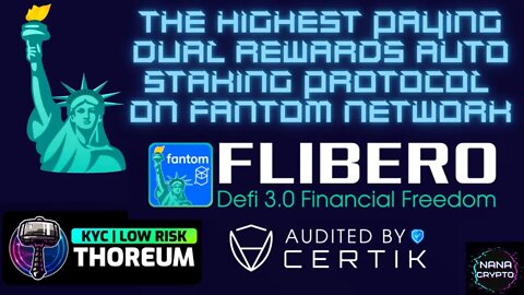 FLibero Financial The Highest Paying Dual Rewards Auto Staking Protocol on Fantom Network