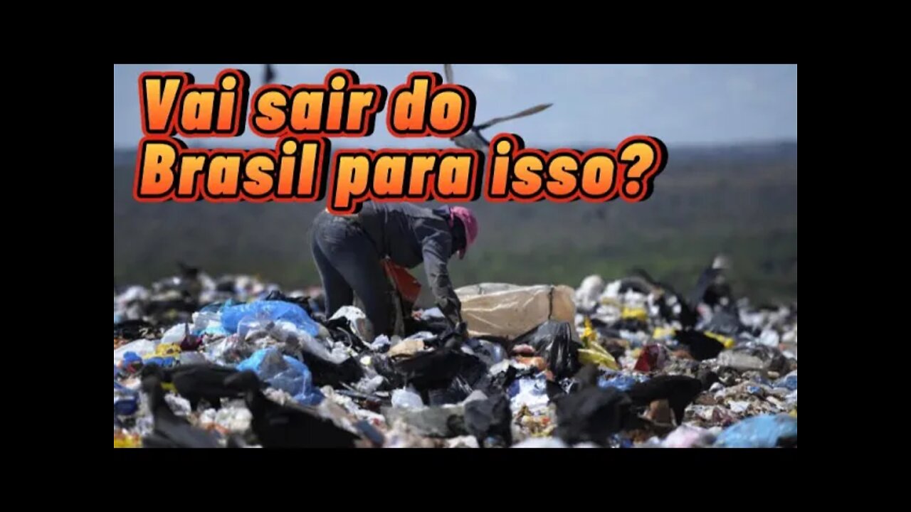 COMER NO LIXO EM PORTUGAL, você vai sair do Brasil para isso???