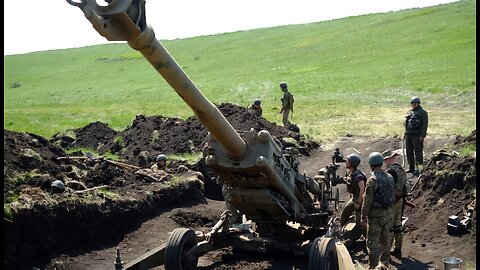Lancet ruso impacta un obus de 155 mm M777 ucraniano cerca de Vuhledar