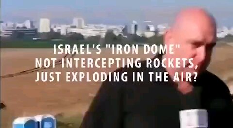 La farsa dell'Iron Dome e dei razzi di Hamas.