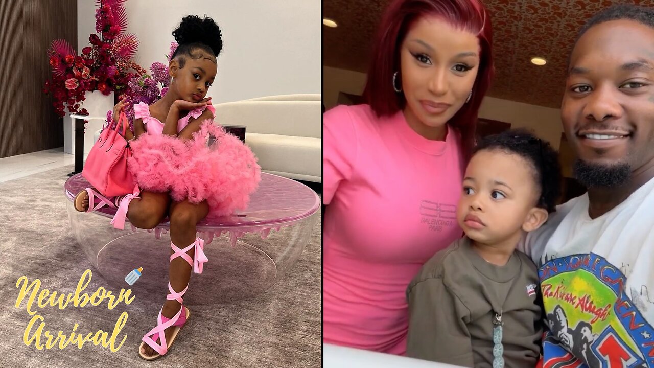 Offset Surprises Kulture & Cardi B With A Last Minute 5th B-Day Party! 🥳