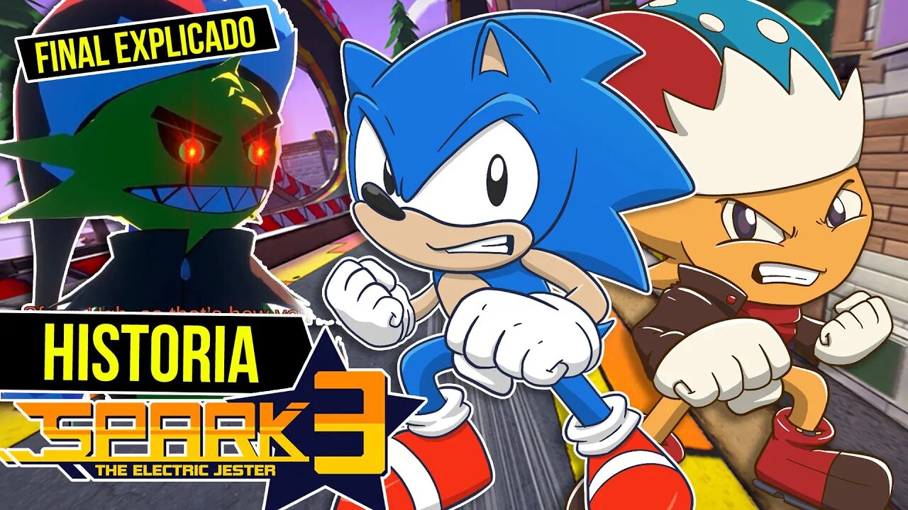 Spark 3 Historia - Jogo do Sonic sem o SONIC | Rk Play