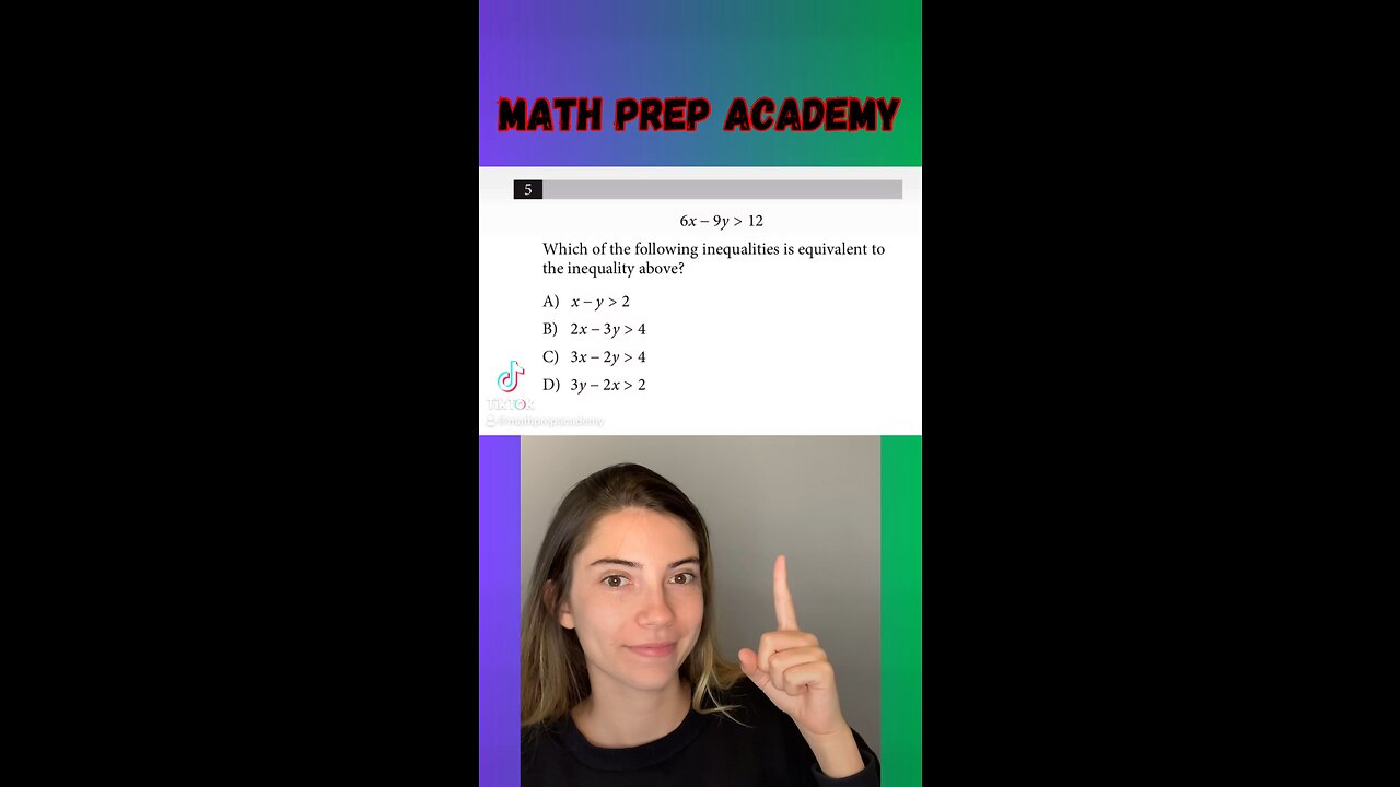 What expression is EQUIVALENT?! #sat #satreview #math