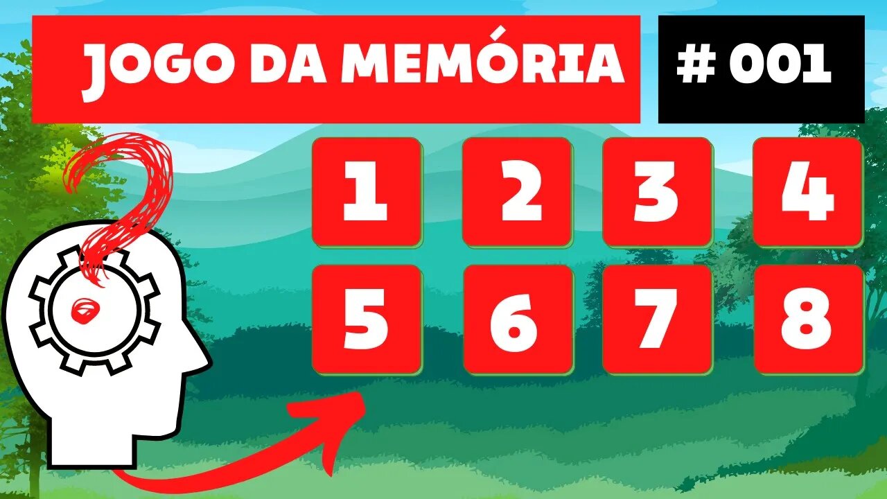 JOGO DA MEMÓRIA | DESAFIO # 001 | EXERCITE SUA MEMÓRIA