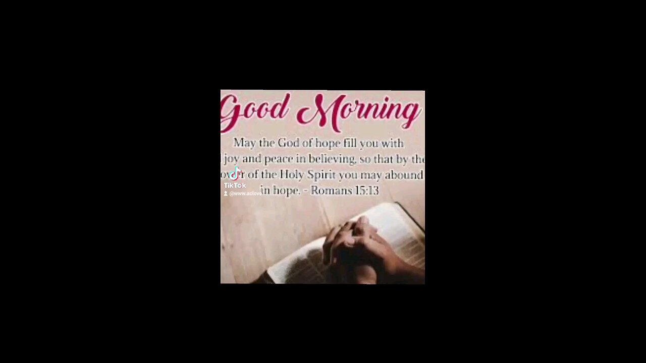 May your day be filled with the blessings of Almighty God 🙏