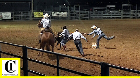 Wild Cow Milking - 2022 West Texas Ranch Rodeo | Saturday