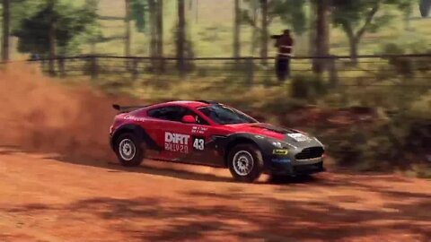 DiRT Rally 2 - Replay - Aston Martin V8 Vantage GT4 at Bondi Forest