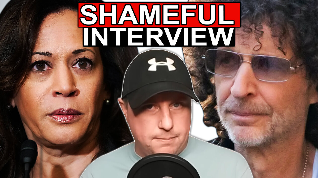 Howard Stern HUMILIATED in PATHETIC Interview with Kamala Harris