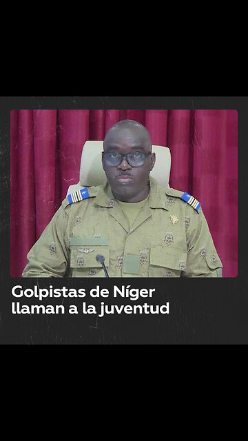 Golpistas de Níger llaman a la juventud a defender la patria