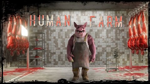 Açougue de Carne Humana é Simulado em Human Farm (Trailer de Anuncio Game de Simulação PC)