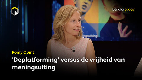 'Deplatforming' vs de vrijheid van meningsuiting