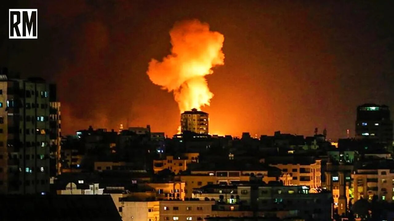 BREAKING: Israel Conducts Illegal Airstrikes in Gaza; Syria