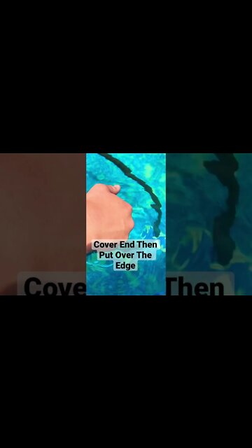 Cleaning Pool With Gravity