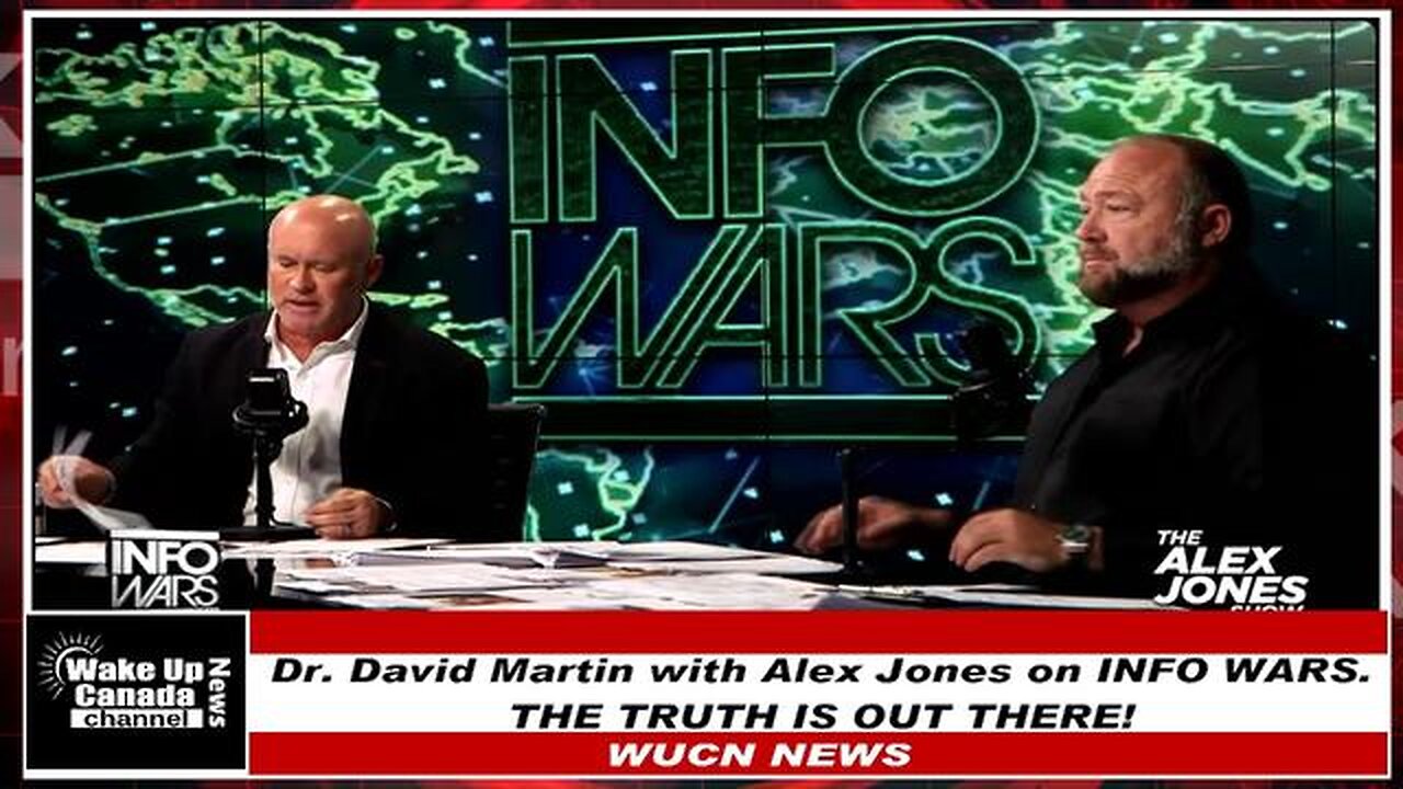 WUCN-Epi#207- Dr. David Martin with Alex Jones On Info Wars - June 19th,2024 Highlight Reel