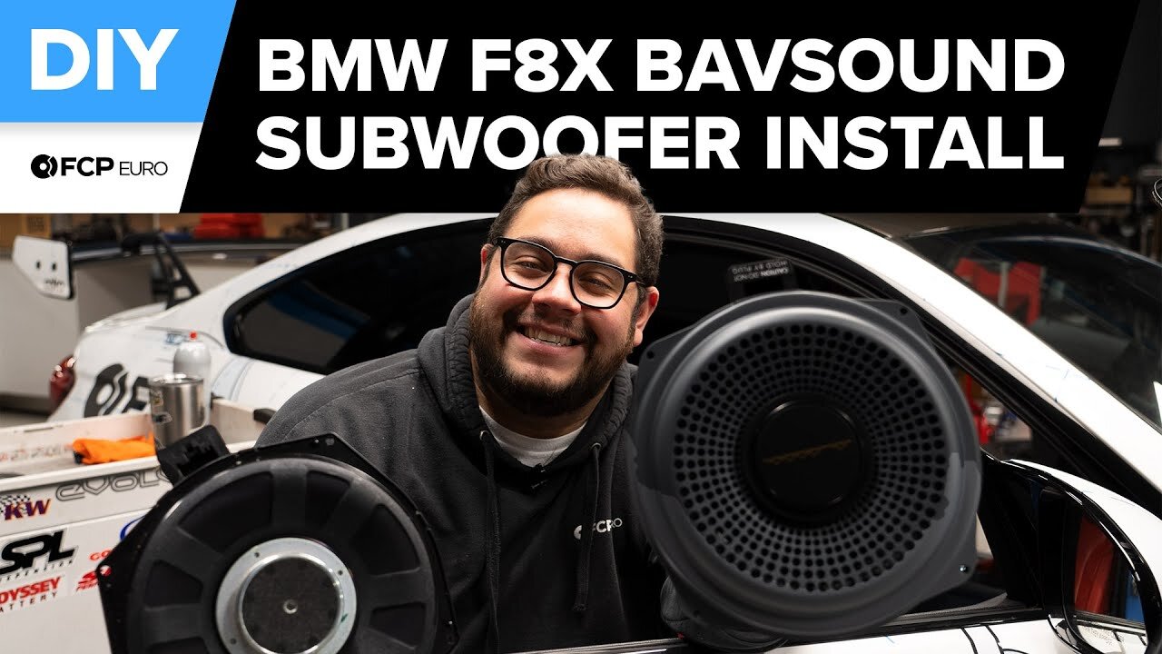 BMW M4 Bavsound Subwoofer Upgrade (2014-2020 BMW F32 440i, 435i, 440i, 428i, F82 M4, F83 M4)