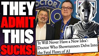 Doctor Who RTD And Moffat TEAR APART AI | Say It Will NEVER Have Original Ideas, Won't Replace Them!