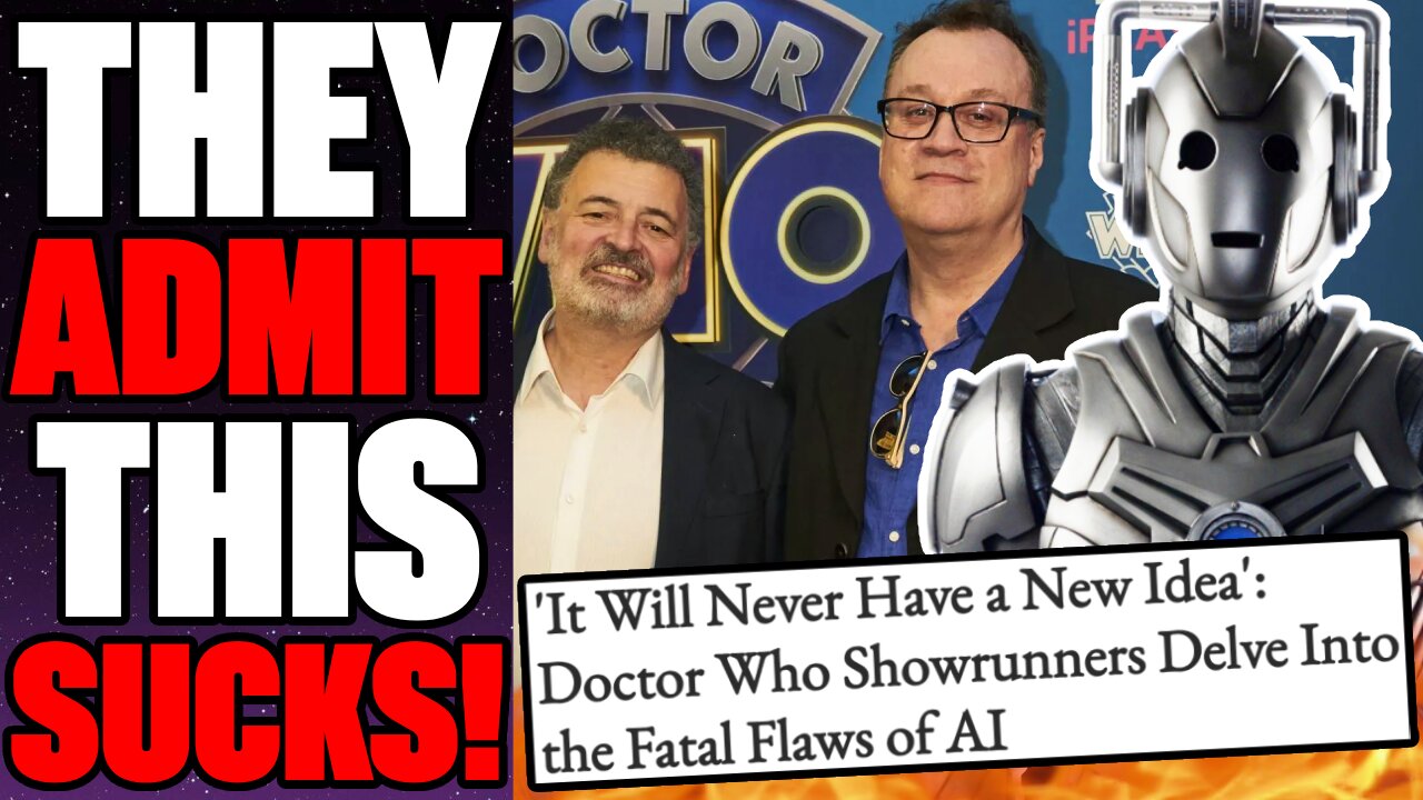 Doctor Who RTD And Moffat TEAR APART AI | Say It Will NEVER Have Original Ideas, Won't Replace Them!