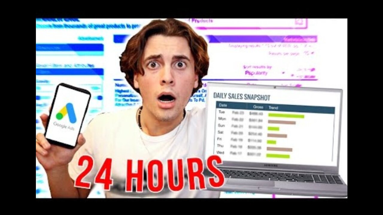 24 Hour Affiliate Marketing Challenge (How Much Money Can I Make?)