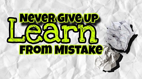 How to Overcome Failure Motivational Talk Between Friends..facing failure and learning from mistake.