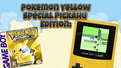 Pokemon Yellow: Special Pikachu Edition Stream