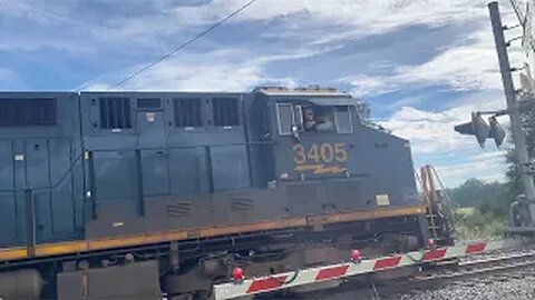 CSX I138 Intermodal Train Part 3 from Sterling, Ohio August 13, 2022