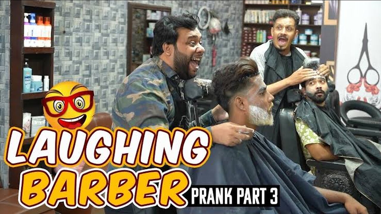 The Hair-Raising Barber Shop Prank 2023