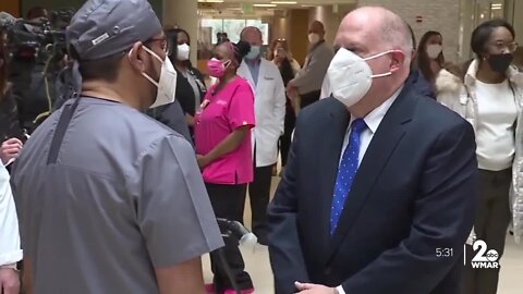 Governor Hogan kicks off Healthcare Heroes Appreciation Week in Anne Arundel County