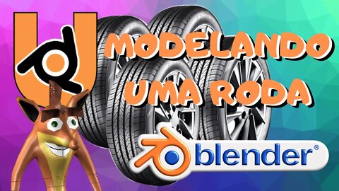 BGE PARA GAMES - UPBGE MODELANDO UMA RODA